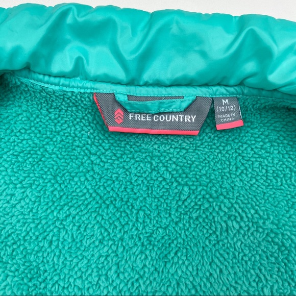Free country down puffy vest medium 10 / 12 kids - Picture 6 of 8